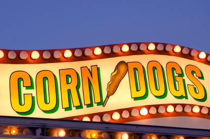 Happy Corn Dog
